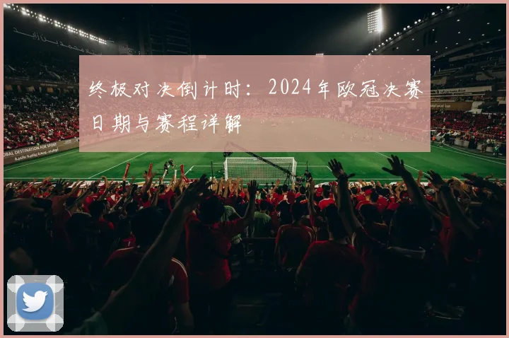 终极对决倒计时：2024年欧冠决赛日期与赛程详解
